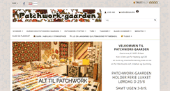 Desktop Screenshot of patchwork-gaarden.dk